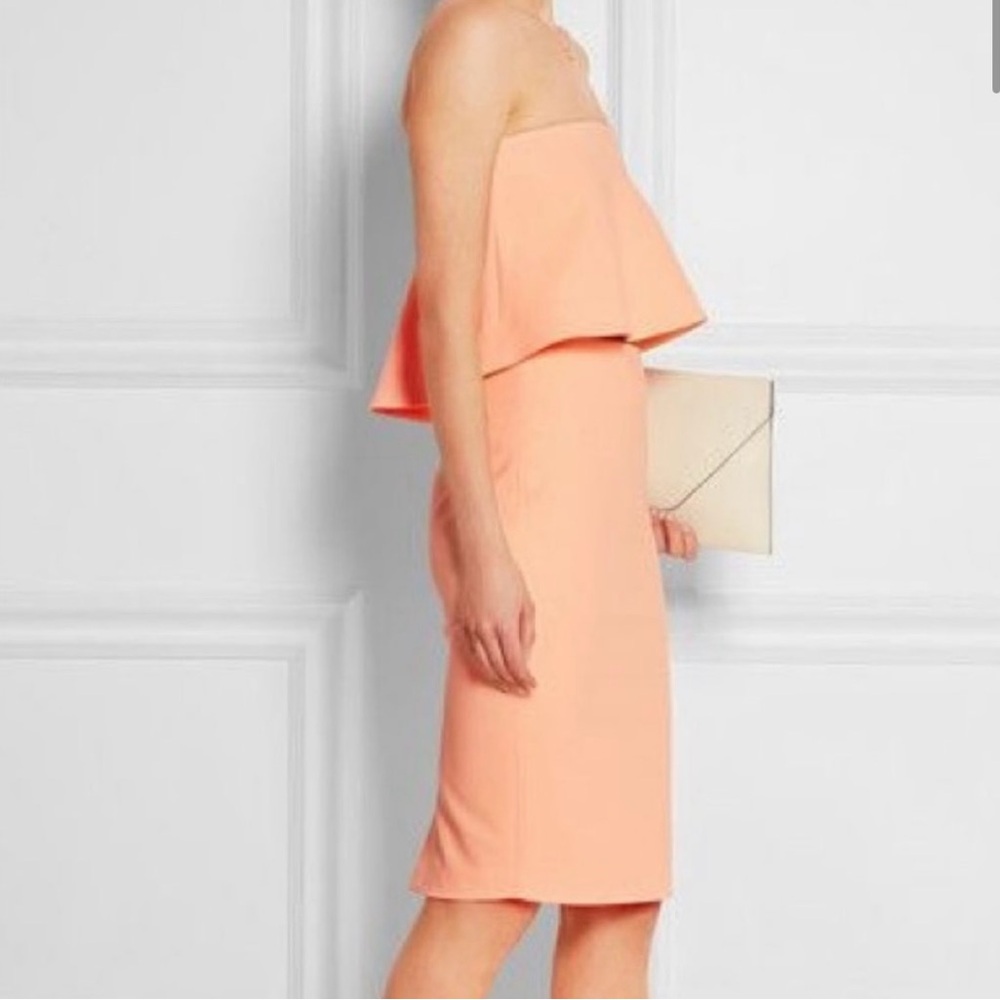 Elizabeth and James Elegant Peach Top and  Skirt